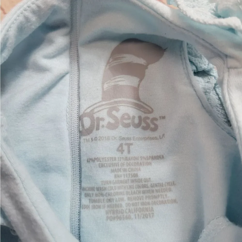 Dr Suess dress 4T
